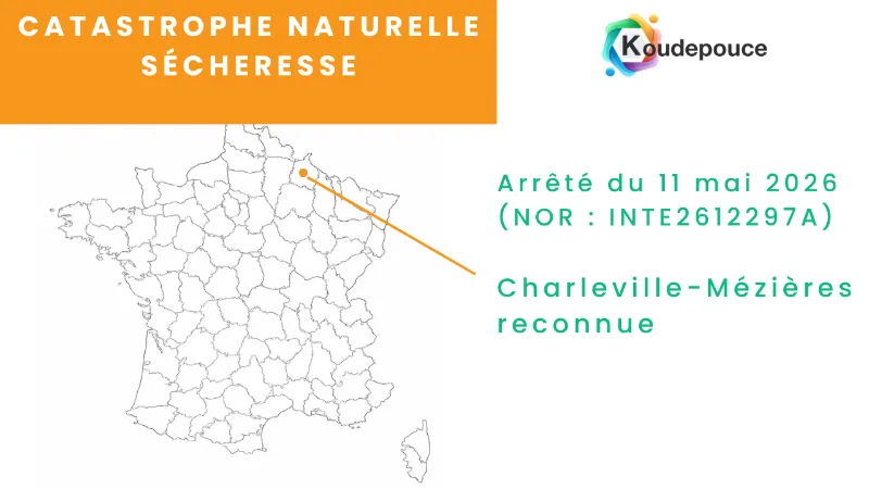 Maison fissurée dans les Ardennes après reconnaissance catastrophe naturelle sécheresse-réhydratation des sols